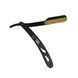 Небезпечна бритва шаветт Nishman Metal Barber Razor Black & Gold металева 8012 Nishman фото 3