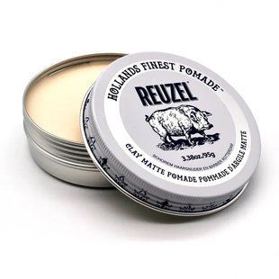 Глина для стайлінгу волосся Reuzel Clay Matte Pomade 95 г 4015 Reuzel фото