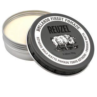Помада для укладання волосся Reuzel Extreme Hold Matte Pomade 95 г 4022 Reuzel фото