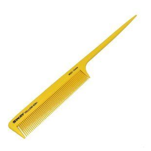 Расческа с пластиковым шпикулем SWAY Yellow Comb Ion+ 002 130 002 SWAY фото