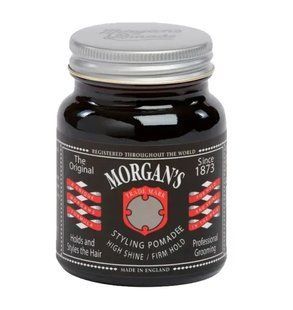 Помада для волос Morgan's Pomade High Shine / Firm Hold с блеском и сильной фиксацией 50 мл 1318 Morgans фото