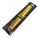 Расческа для стрижки SWAY Yellow Comb Ion+ 005, комбинированная скошенная 130 005 SWAY фото 3