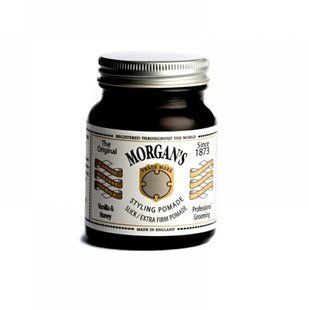 Помада для укладки волос Morgans Vanilla & Honey Pomade Slick / Extra Firm Hold 50 г 1585 Morgans фото