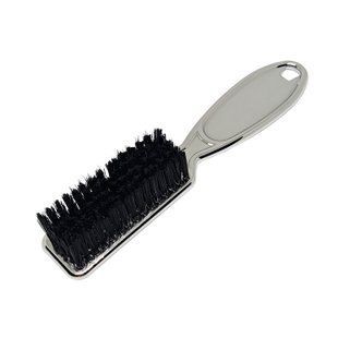 Щетка парикмахерская CLIPPER BRUSH серебристая ClipperBrush фото