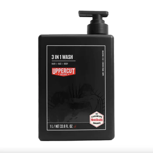 Засіб для миття волосся і тіла Uppercut Deluxe 3 in 1 Wash 1000 мл 3in1 Uppercut фото