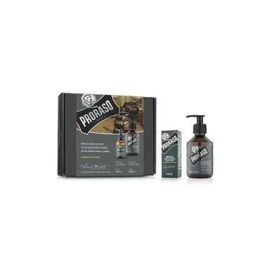Набір для догляду за бородою Proraso Duo Pack Oil + Shampoo Cypress & Vetyver 7479 Proraso фото