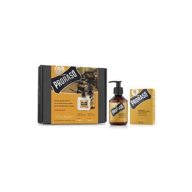 Набор для ухода за бородой Proraso Duo Pack Beard Balm + Shampoo Wood & Spice 7370 Proraso фото