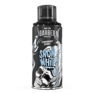 Камуфлюючий спрей для волосся Marmara Barber Temporary Spray Snow White 150 мл 5177 Marmara фото
