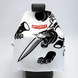 Пеньюар Uppercut Deluxe Barber Capes Panther, для перукарів та барберів 9121 UD фото 2