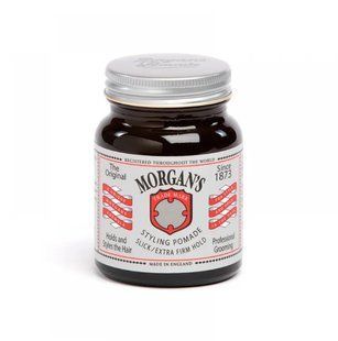 Помада для укладки волос Morgan's Styling Pomade Slick Extra Firm Hold экстрасильная фиксация 100 г 1127 Morgans фото